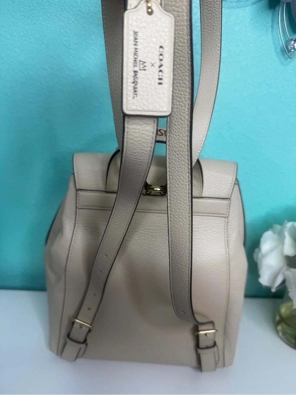 Coach pebble leather